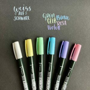 tombow Fudenosuke Pastell